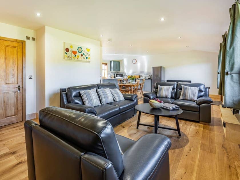 Living area | Snowdrop Lodge - Chicken Shed Lodges, Ashford