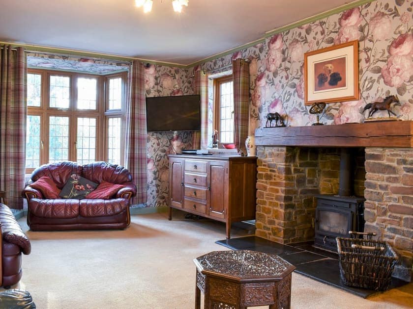 Living room | West Down Farmhouse, South Molton