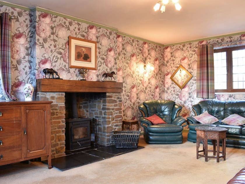 Living room | West Down Farmhouse, South Molton