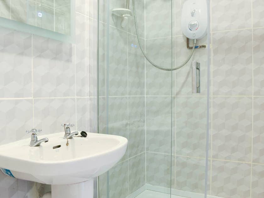 Shower room | West Down Farmhouse, South Molton