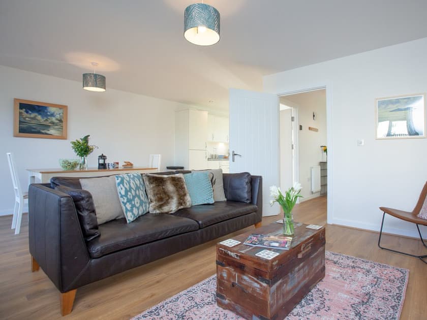Living area | Number 11, Mawgan Porth