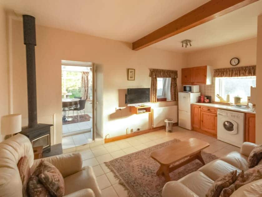 Open plan living space | Greyfield Farm - Byre Cottage - Greyfield Cottages, High Littleton