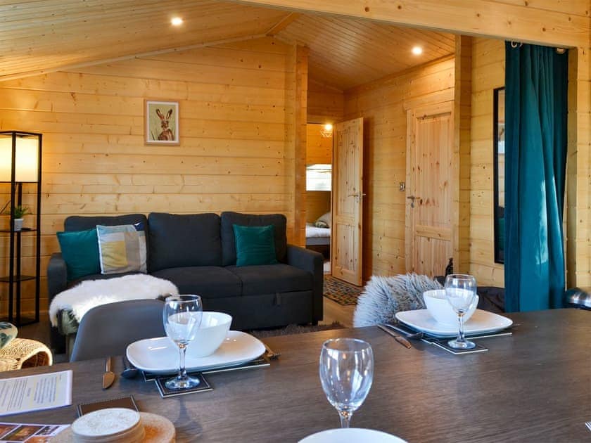 Open plan living space | Evergreen Lodge at Kingfisher Lakes, Brandesburton