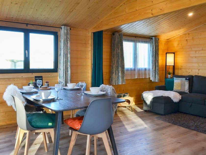 Open plan living space | Evergreen Lodge at Kingfisher Lakes, Brandesburton