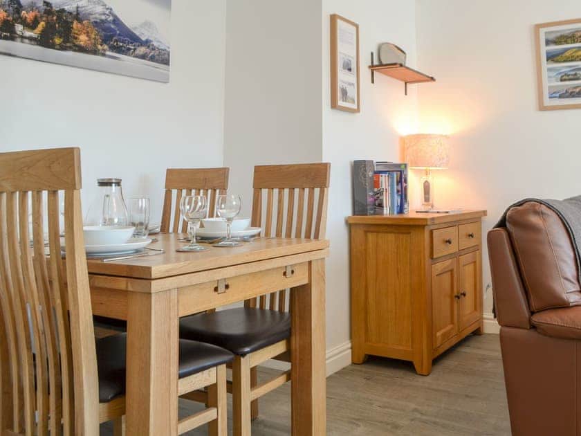 Dining Area | Wise Cottage - Great Grove Apartments, Keswick