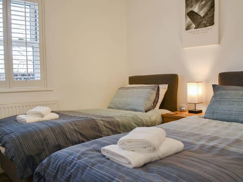 Twin bedroom | Wise Cottage - Great Grove Apartments, Keswick
