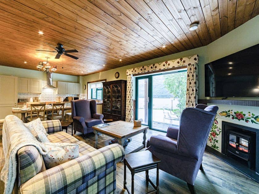 Open plan living space | Heather and Thistle - Black Sheep Collection, Letter Finlay, near Spean Bridge