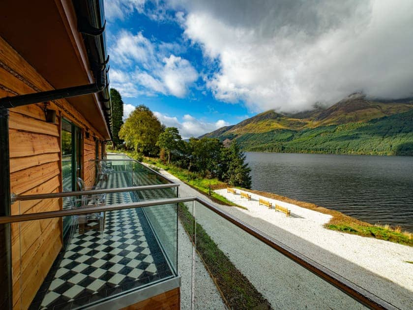 Balcony | The Bothy - Black Sheep Collection, Letter Finlay, near Spean Bridge