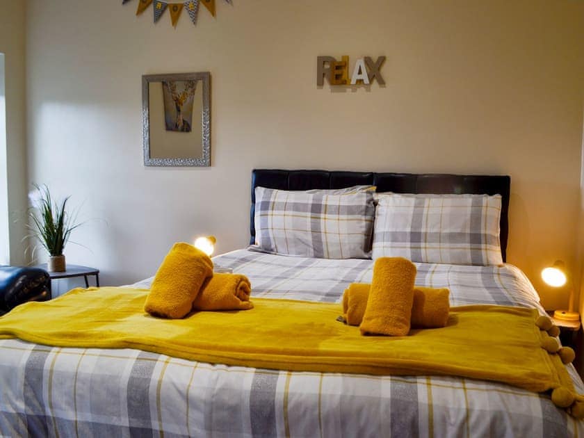 Open plan living space | Sky Fall - Waterfall Country Park Apartments, Coelbren, near Neath