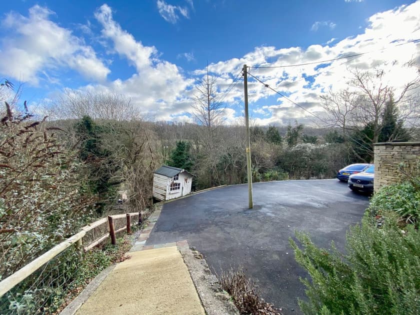 View | The Hazeling Hideaway, Slad, near Stroud