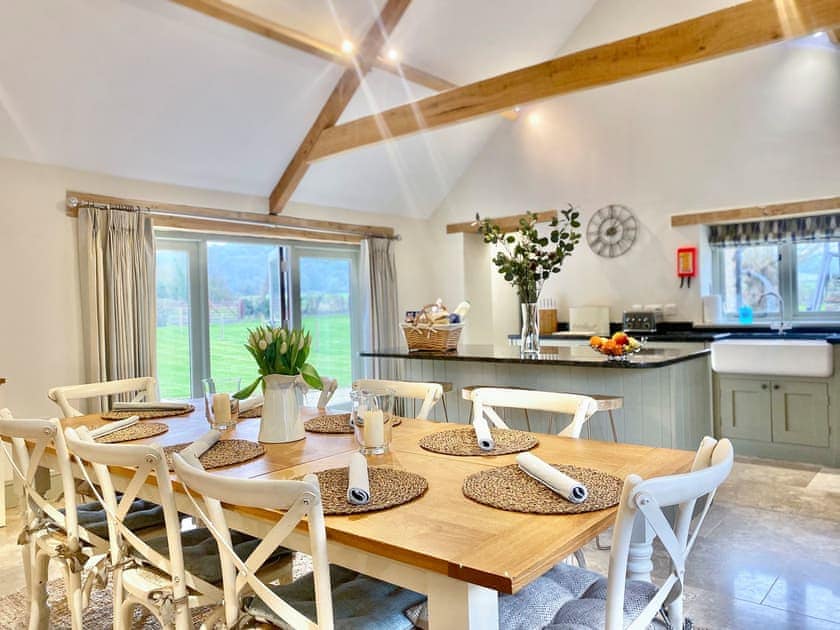 Dining Area | Budding - Lower Ledge Farm, Doynton, near Bath