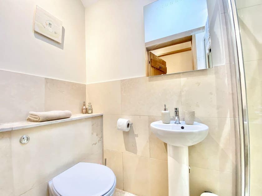 Shower room | Budding - Lower Ledge Farm, Doynton, near Bath