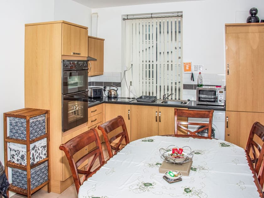 Kitchen | Apartment 3 - Cosy Llandudno Apartments, Llandudno