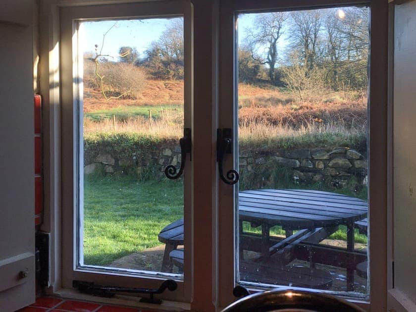 View from kitchen area window | Church Cottage, Scleddau