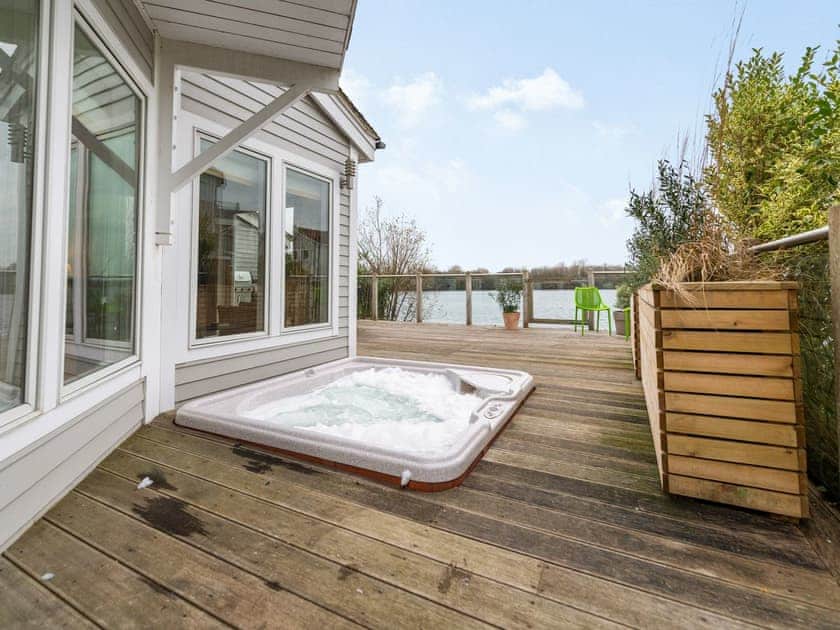 Terrace | Wrens Lake House, South Cerney, Cotswolds near Cirencester