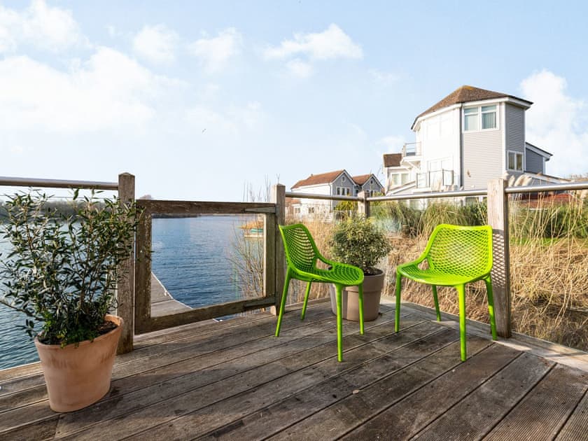 Terrace | Wrens Lake House, South Cerney, Cotswolds near Cirencester