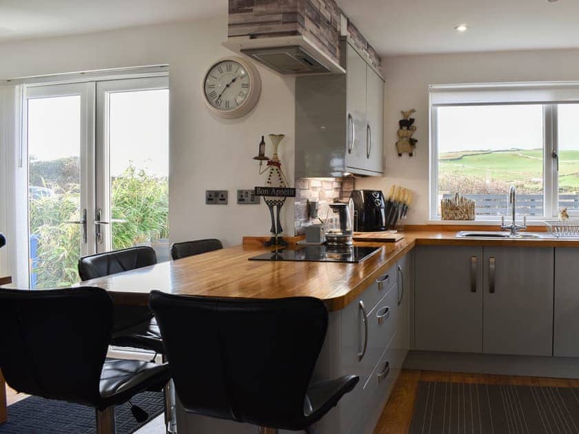 Kitchen | Mountain View, Morfa Bychan