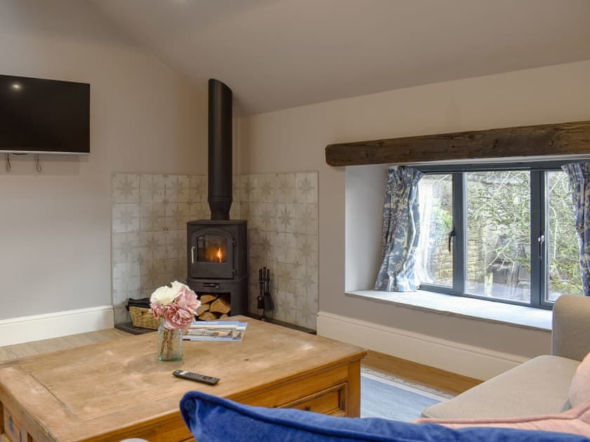 Living area | The Old Shippon at New Ringstones Farm, Rowarth