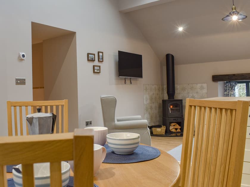Dining Area | The Old Shippon at New Ringstones Farm, Rowarth