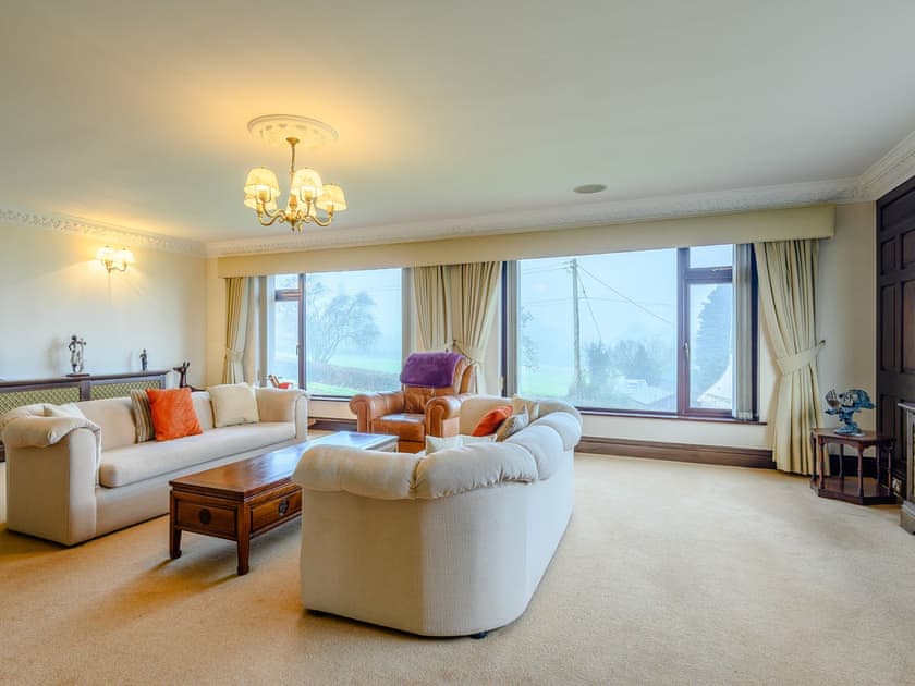 Living room | Orchard Lodge - Orchard Holidays, Woolaston, near Forest of Dean