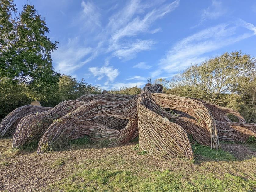 Wicker maze | The Officers Mess, Freshwater