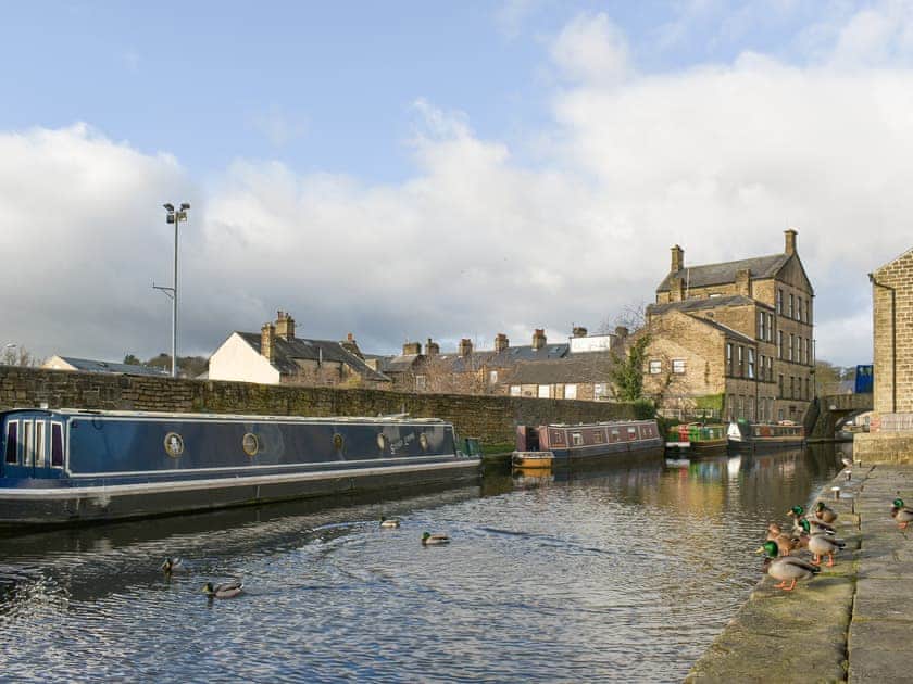 Canal through Skipton
