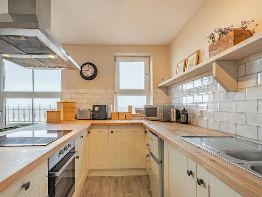 Kitchen area | The Nest - Above No. 1 Cromer Apartments, Cromer