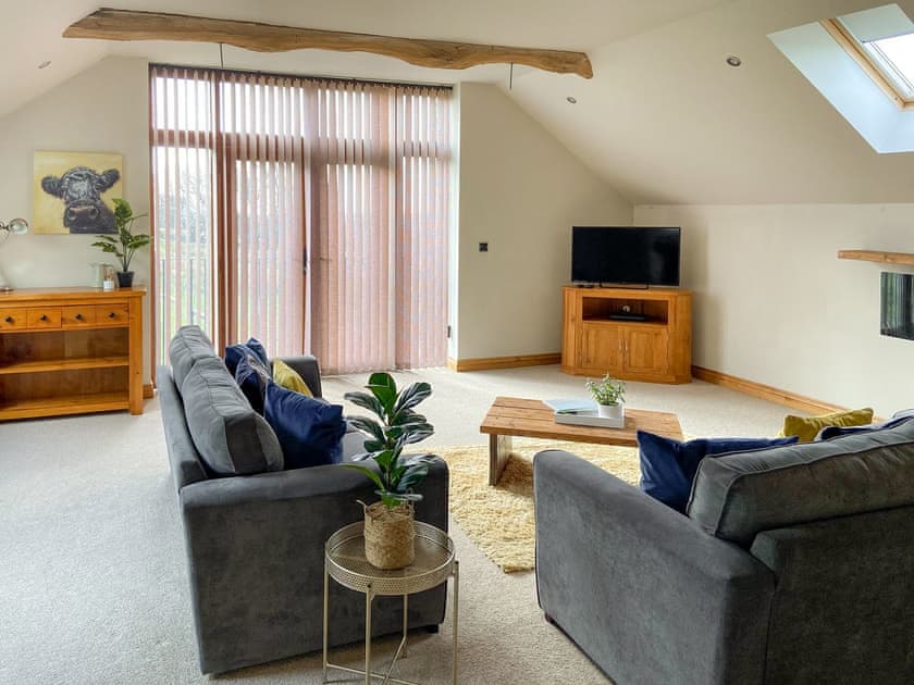Living area | Coed y Nant Barn, Rhôs, near Pontardawe
