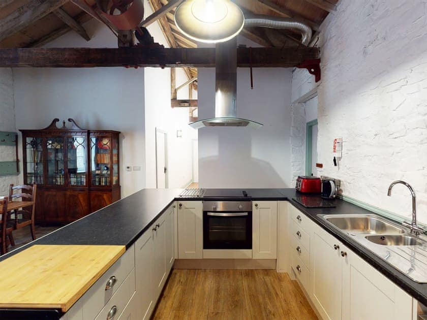 Kitchen | The Old Workshop - Lowes Mill Cottages at Torr Vale Mill, New Mills