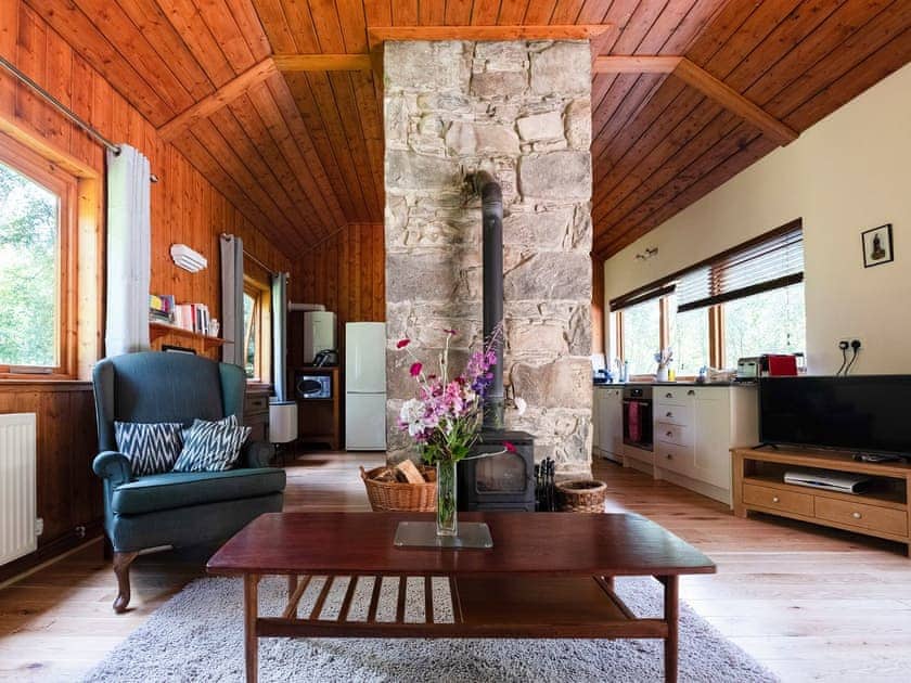 Living area | Riverside Cottage - Kerrow House, Cannich