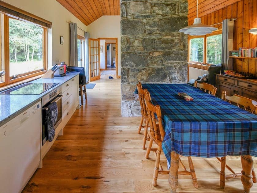 Kitchen/diner | Riverside Cottage - Kerrow House, Cannich