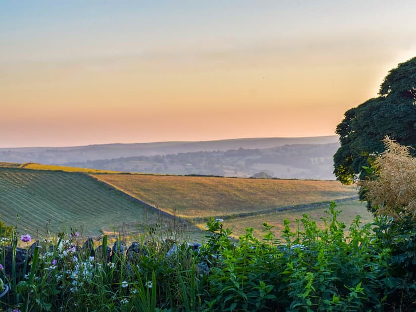 Sunset from White House Farm | Whitehouse Farm Barn, Heathcote, near Hartington