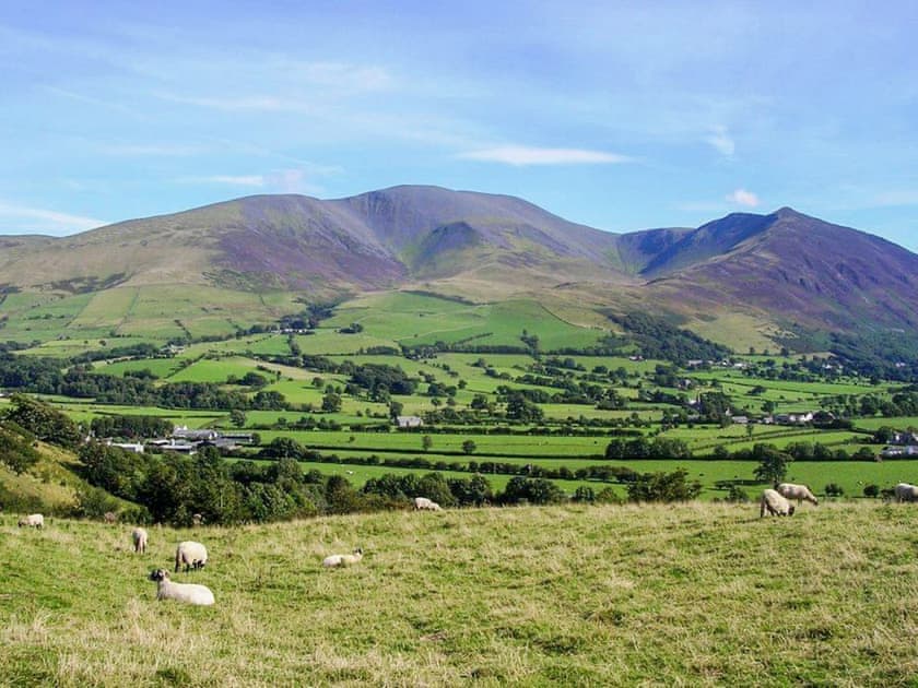 Skiddaw mountain range - this viewpoint is about 20 mins walk from the cottage (steep in parts) | Jemima’s Cottage, Bassenthwaite