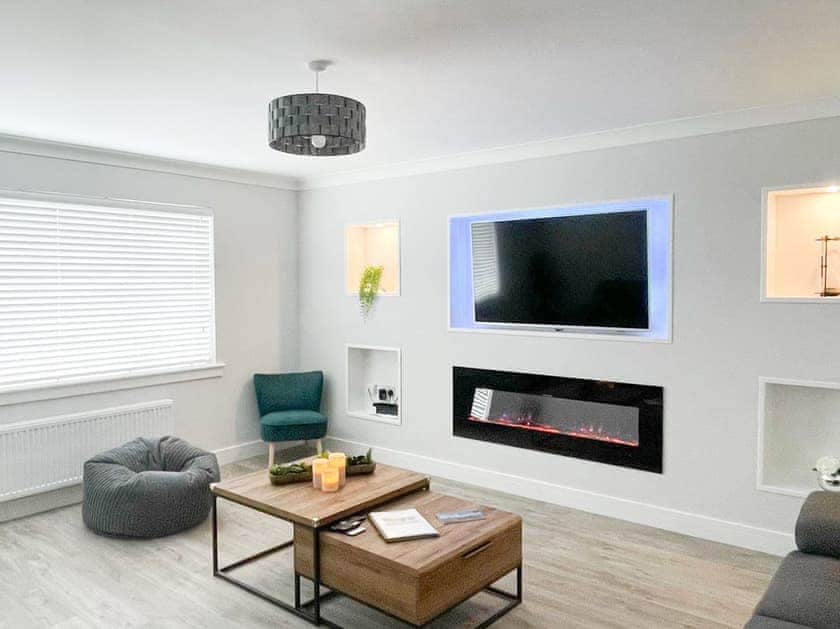 Living room | Mote View Holidays- 4 Mote View, Mote View Holidays- 2 Mote View - Mote View Holidays, Sandhead, near Stranraer