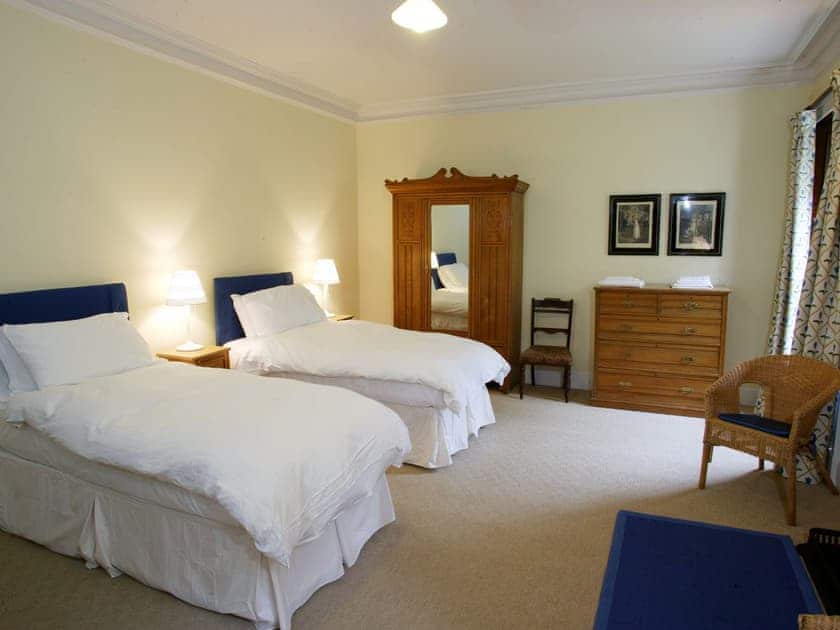 Twin bedroom | Kindrochet Lodge, Pitlochry