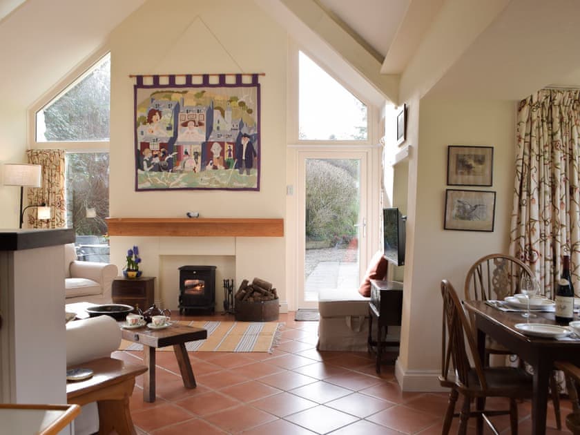Open plan living space | Tucking Cottage, Treffgarne, near Haverfordwest