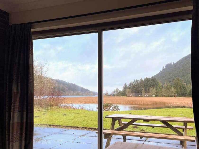 View from the living area | Oich View - Great Glen Waterside Cottages, Spean Bridge