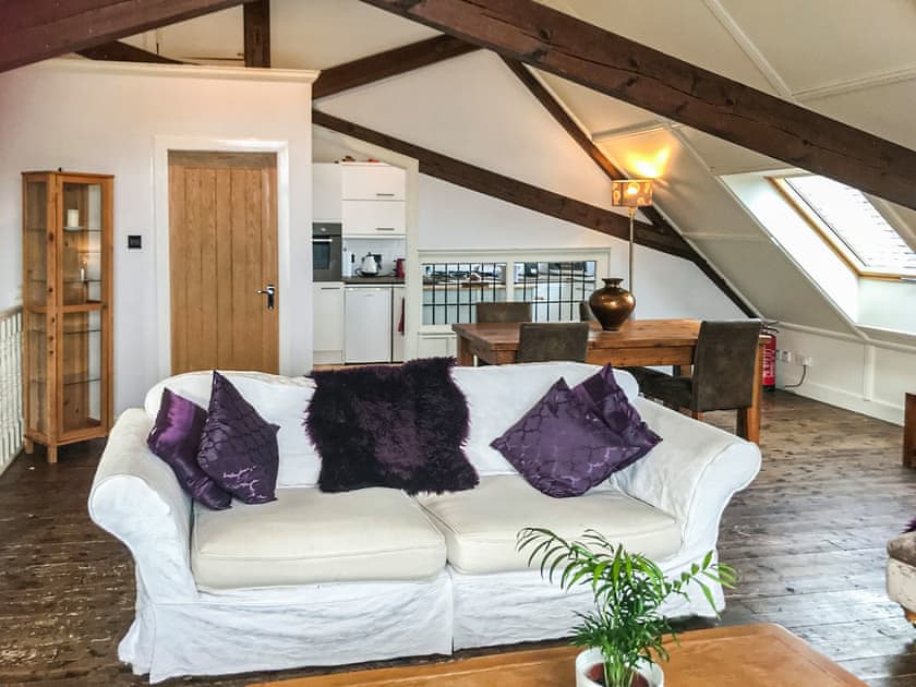Open plan living space | The Kirk at Kildonan, Kildonan