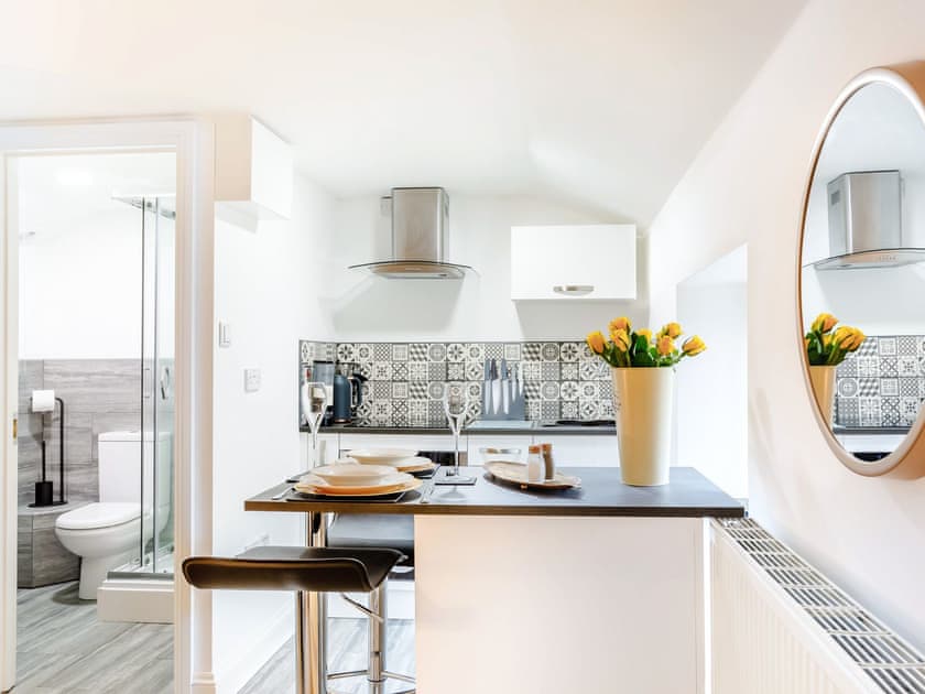 Open plan living space | Tor View - The Old Strawberry Barn Studios, Cheddar