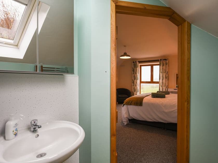 Shower room | Yr Hen Feudy at Pentre Farm, Llansilin, Oswestry