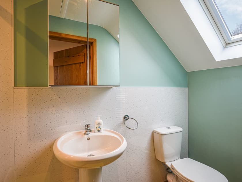 Shower room | Yr Hen Feudy at Pentre Farm, Llansilin, Oswestry
