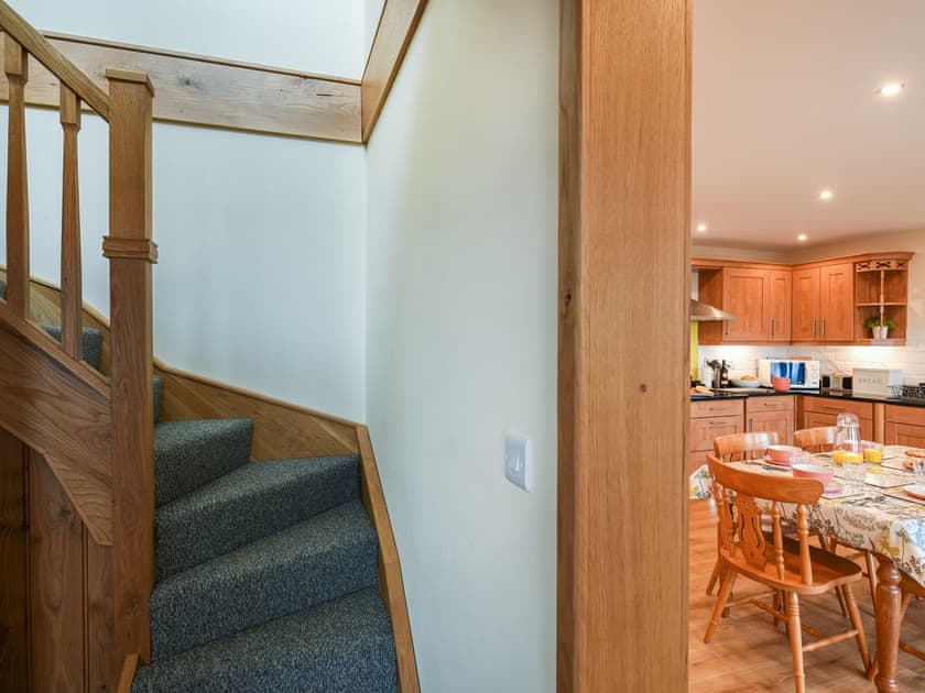 Stairs | Yr Hen Feudy at Pentre Farm, Llansilin, Oswestry