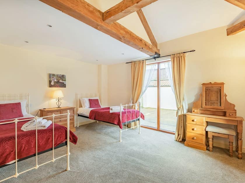 Twin bedroom | The Grainery - High Farm Barns, Routh, Beverley