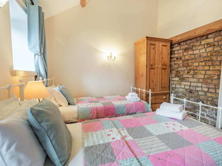 Twin bedroom | The Tack Rooms - High Farm Barns, Routh, Beverley