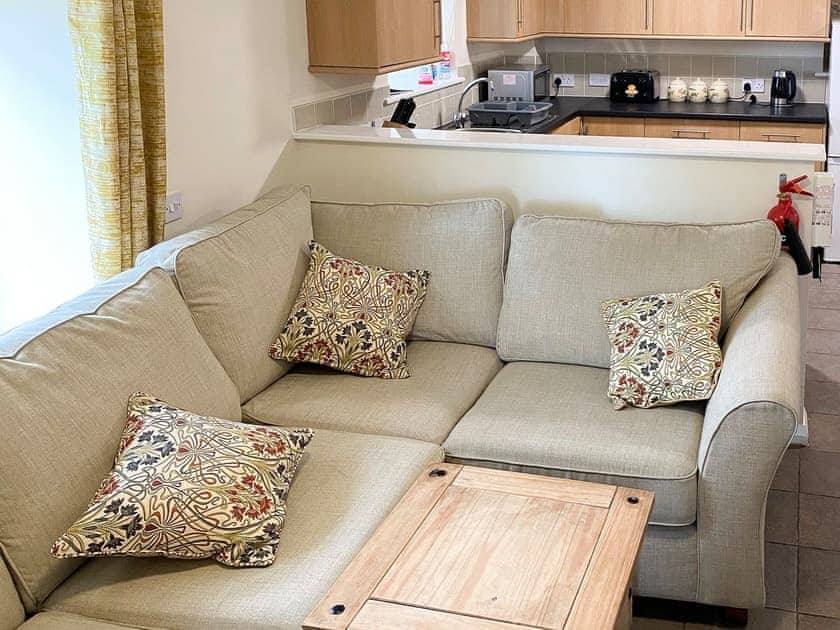 Open plan living space | Smithy Barn - Peniarth Bach Farm, Betws-Yn-Rhos, Conwy