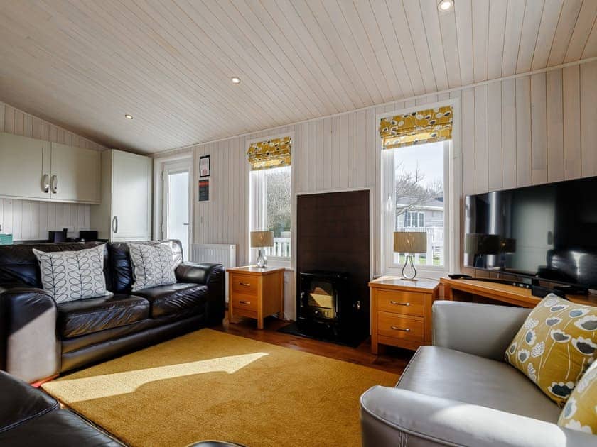 Living area | Acer Lodge, Mercia Marina, Willington