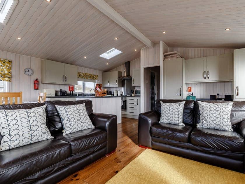 Open plan living space | Acer Lodge, Mercia Marina, Willington