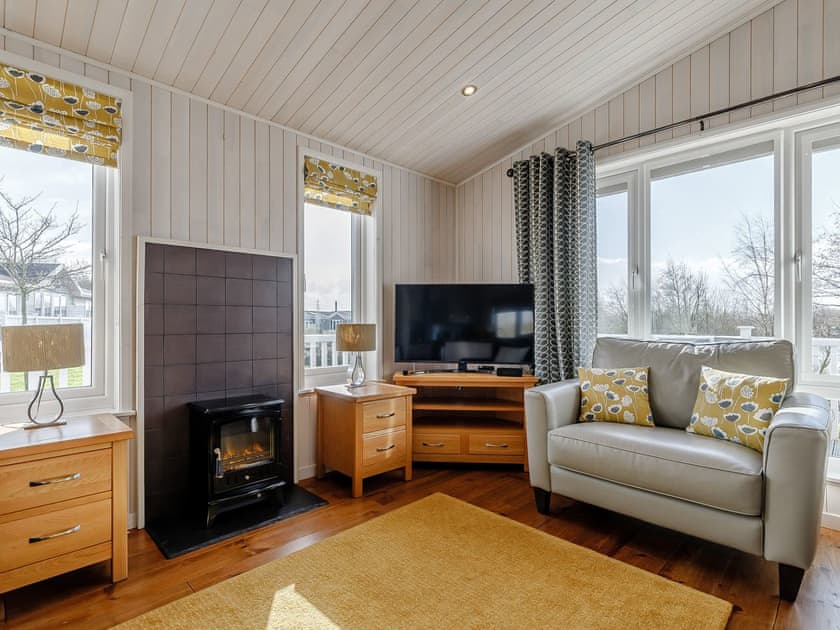 Living area | Acer Lodge, Mercia Marina, Willington