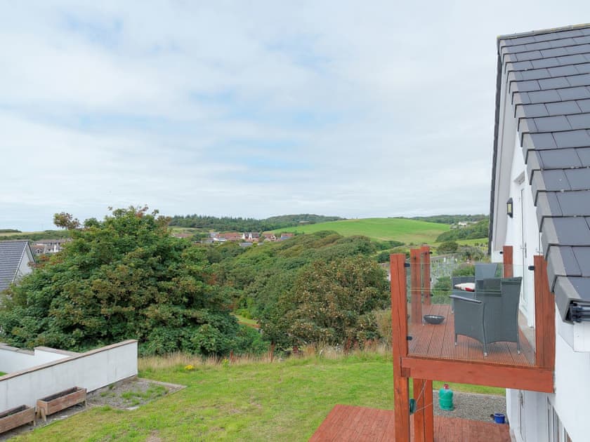 View | Seaviews and Hot Tub at Admirals Anchor, Portpatrick