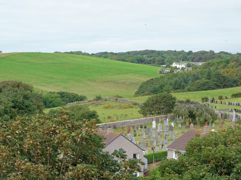 View | Seaviews and Hot Tub at Admirals Anchor, Portpatrick